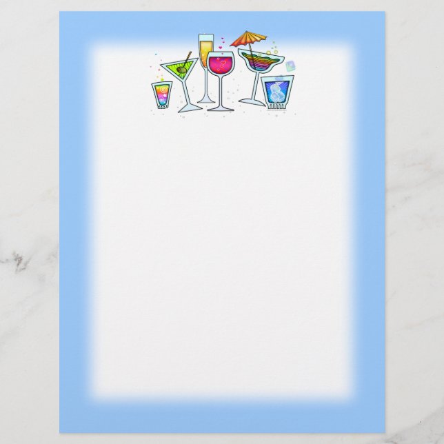 COCKTAIL GLASSES LETTERHEAD (Front)