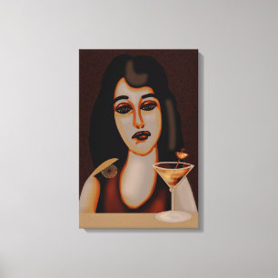 Cocktail hour canvas print