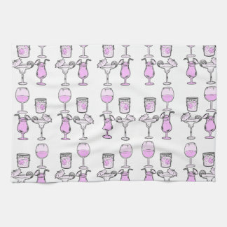 Cocktail Hour Tea Towel
