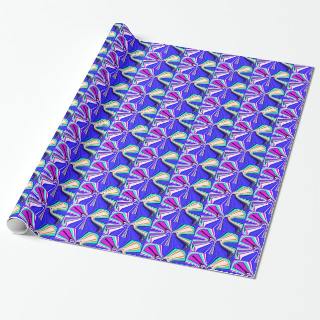 Cocktail hour wrapping paper (Unrolled)
