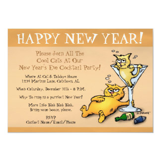 Funny New Years Party Invitation 5