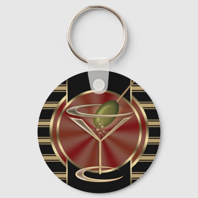 Cocktail Lounge Key Ring (Front)