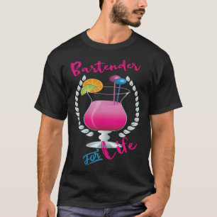 Cocktail Maker Bartender  Cocktail Drinks Bartendi T-Shirt