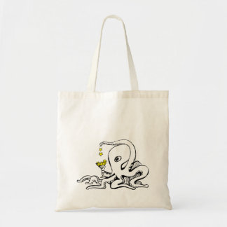 Cocktail Octopus Tote Bag
