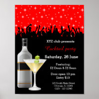 Cocktail party * choose background color