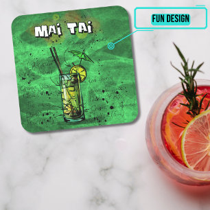 Cocktail Party Coaster Collection - Mai Tai