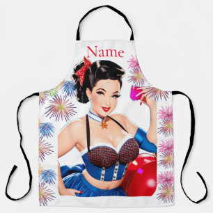 Cocktail Party Girl Thunder_Cove Apron