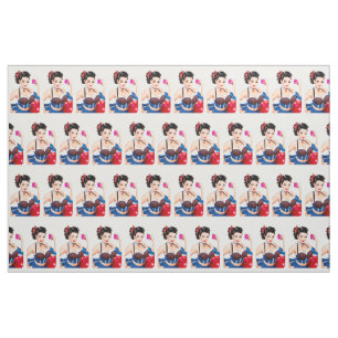 Cocktail Party Girl Thunder_Cove Fabric