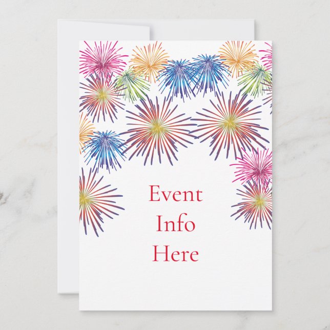 Cocktail Party Girl Thunder_Cove Invitation (Back)