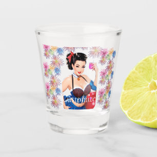 Cocktail Party Girl Thunder_Cove Shot Glass