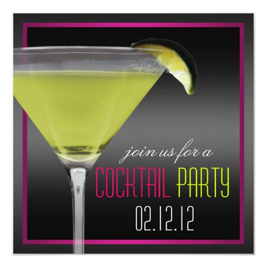 Cocktail Party Invitation