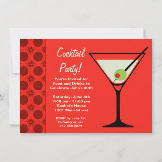 Cocktail Party Invitation