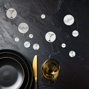 Cocktail party Martini Confetti