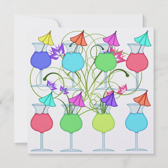 Cocktail PARTY - SRF Invitation (Front)