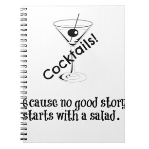 Cocktail Story Notebook