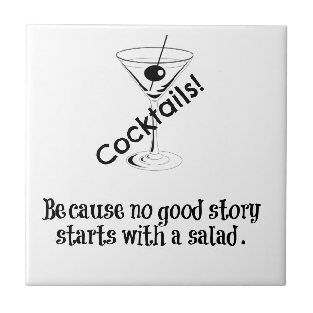 Cocktail Story Tile (Front)