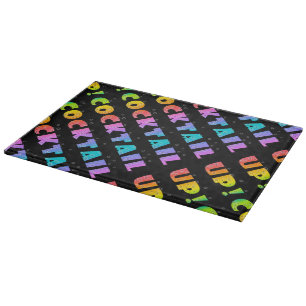 COCKTAIL UP! Glass Cutting Boards