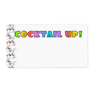COCKTAIL UP LABEL