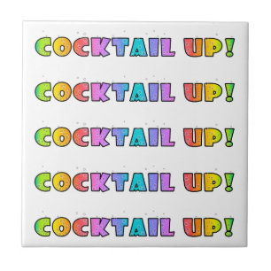 COCKTAIL UP! TILE - COASTER - TRIVET