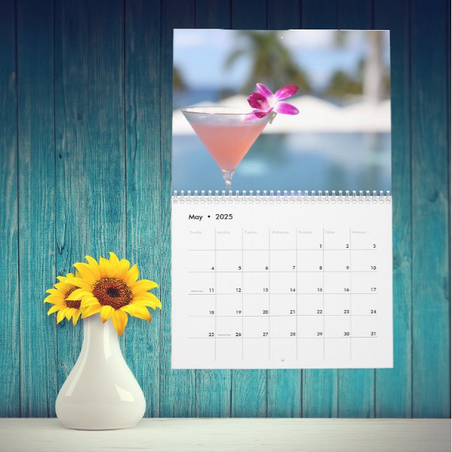  Cocktail Wine Beer Alcohol Adult Beverage Bar Calendar (Creator Uploaded)