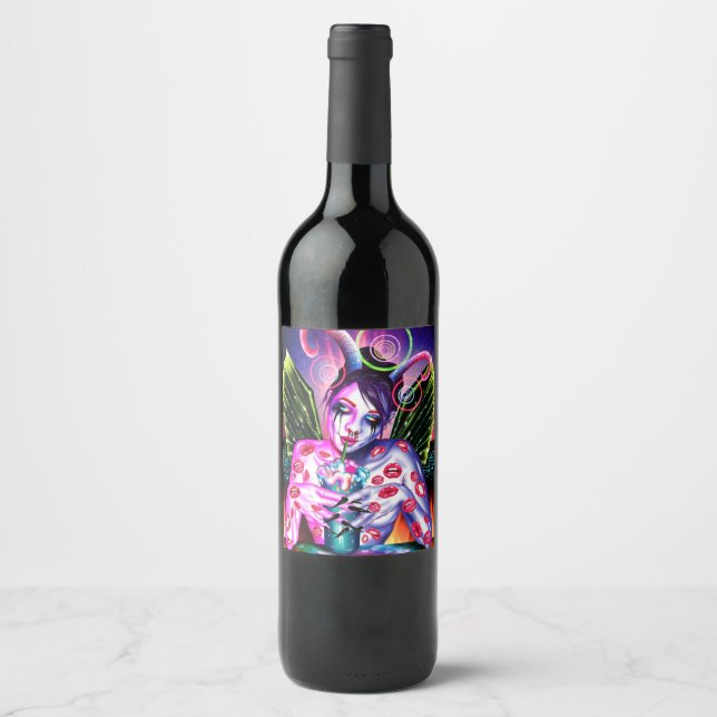 Cocktail Wine Label (Front)