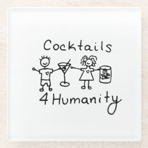 Cocktails4Humanity Coaster