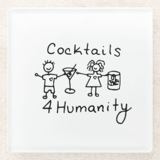 Cocktails4Humanity Coaster