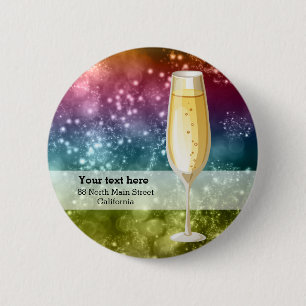 Cocktails 6 Cm Round Badge