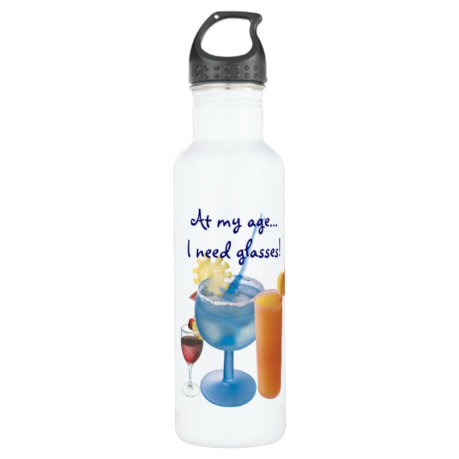 Cocktails 710 Ml Water Bottle (Front)