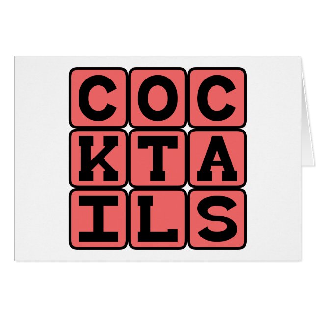 Cocktails, Alcoholic Beverages (Front Horizontal)