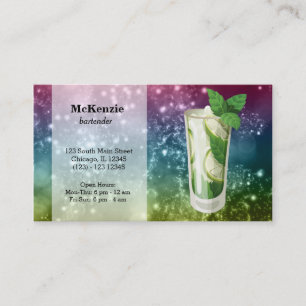 Cocktails Business Card
