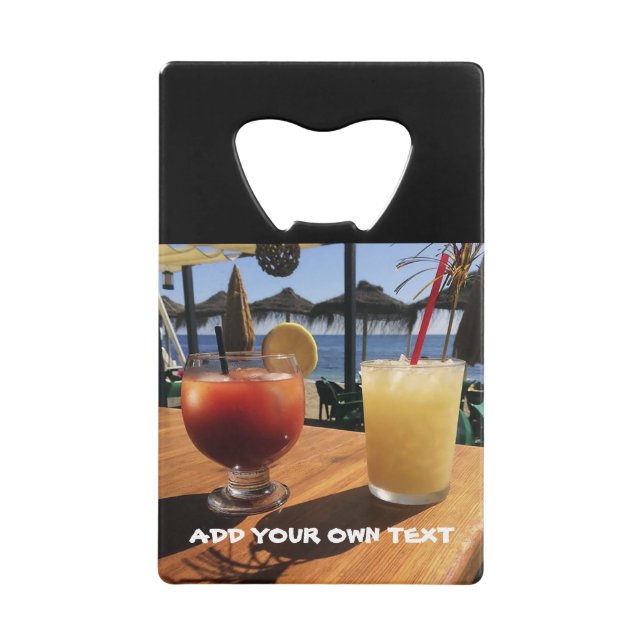 Cocktails by the Sea Custom Text (Front)
