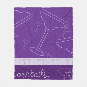 Cocktails! Fleece Blanket