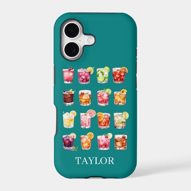 Cocktails Galore Monogrammed (Back)