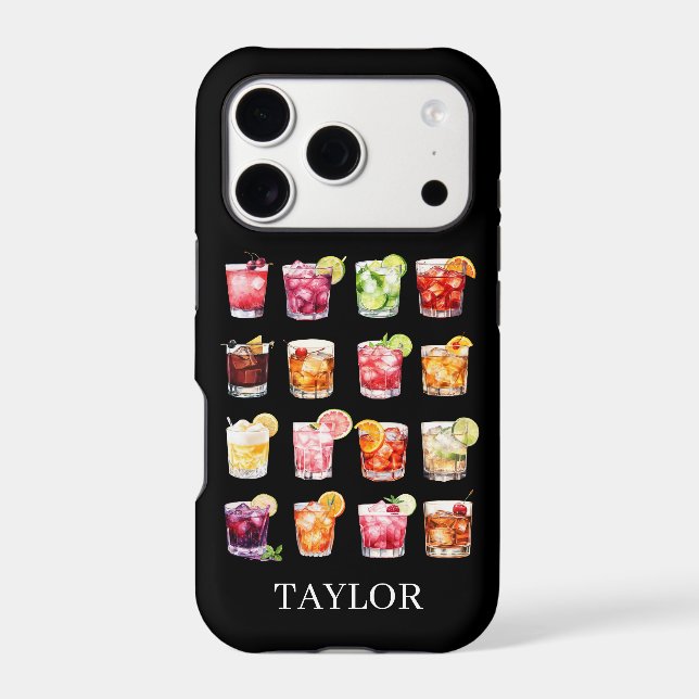 Cocktails Galore Monogrammed (Back)