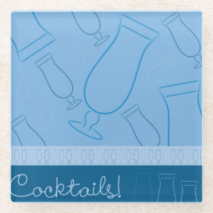 Cocktails! Glass Coaster