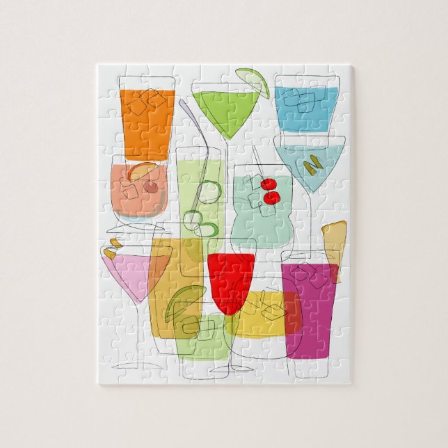 Cocktails jigsaw jigsaw puzzle (Vertical)