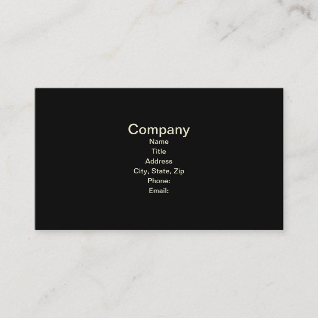 Cocktails on Brick Business Card (Front)