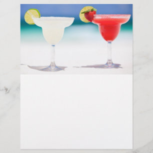 Cocktails on the beach flyer