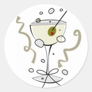 Cocktails Sticker