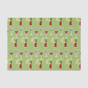 Cocktails  tissue paper