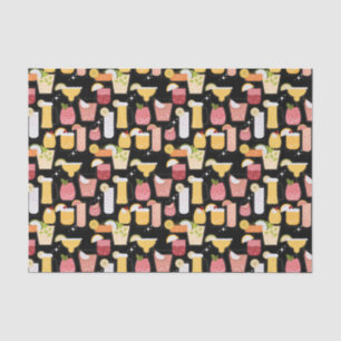 Cocktails Tissue Paper