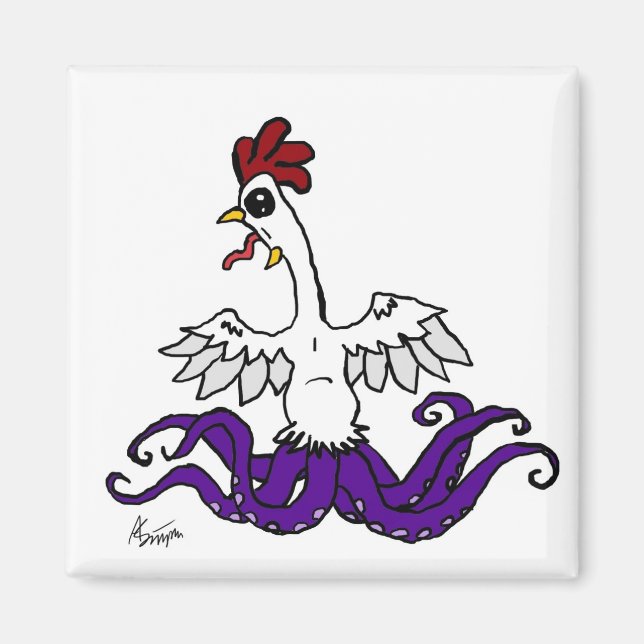 Cocktopus Magnet (Front)