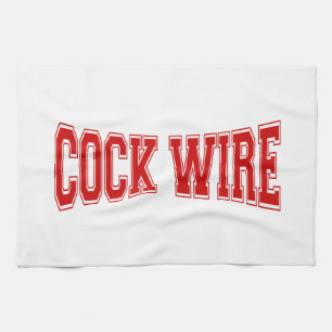 COCKWIRE TEA TOWEL
