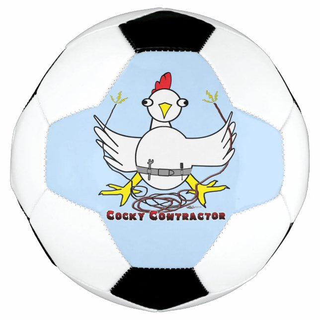 Cocky Contractor Football (Front)