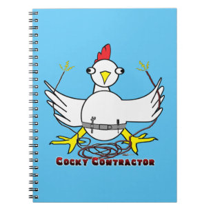 Cocky Contractor Notebook