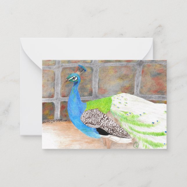 "Cocky" original art Card (Front)