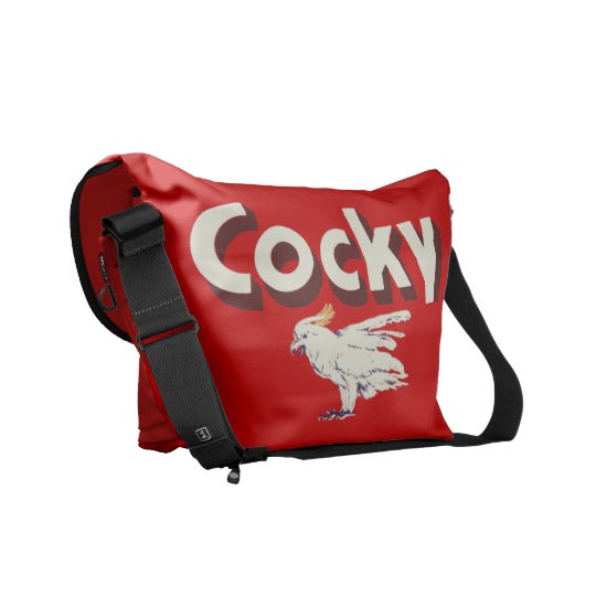 Cocky Rickshaw Messenger Bag