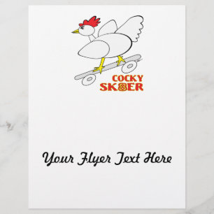 Cocky Skater Flyer