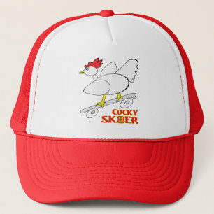 Cocky Skater Trucker Hat